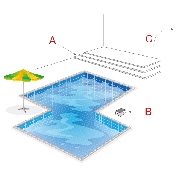 Neon Pool -  Installation instructions for use in swimming pools