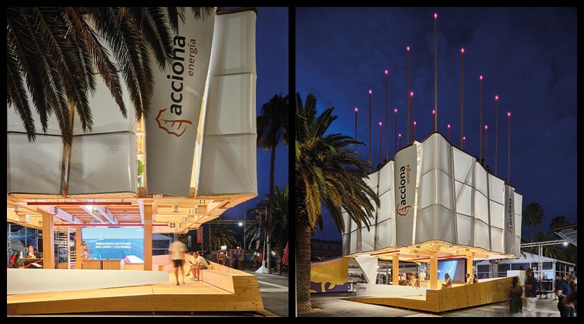 Pavillon d'Acciona de l'America's Cup de Barcelone