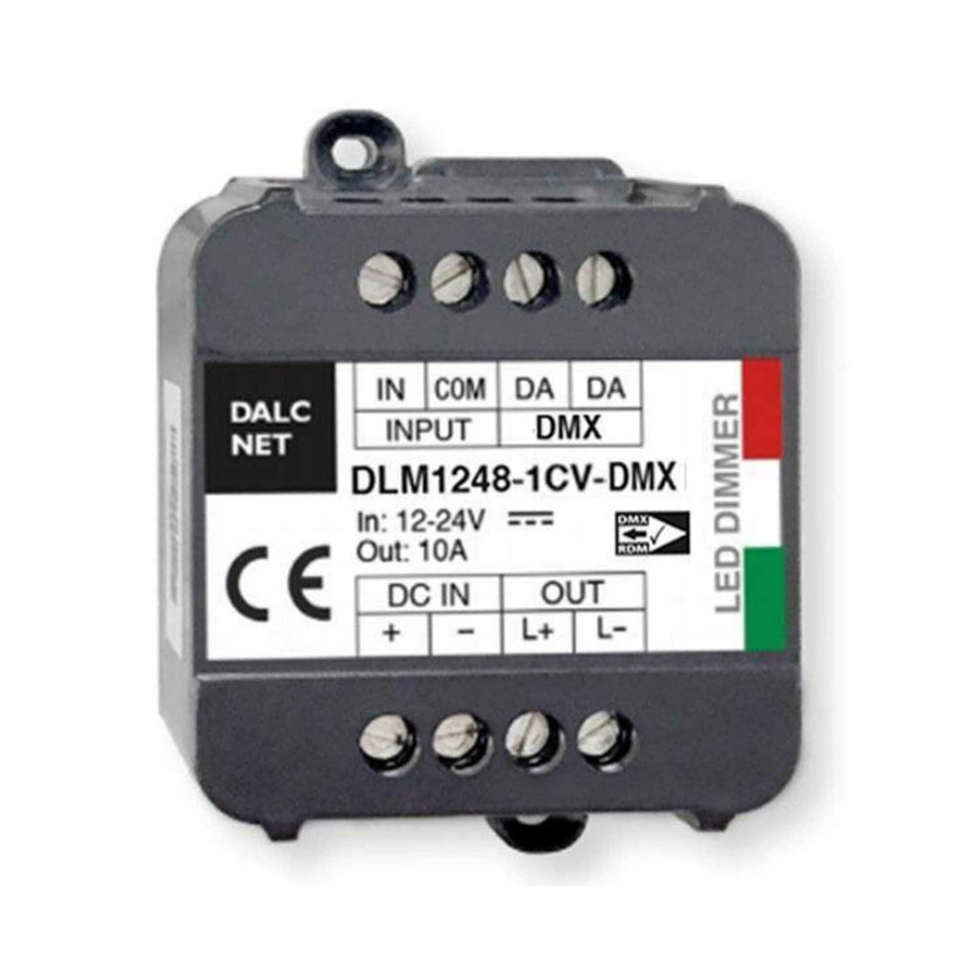 DMX LED dimmer Luz Negra