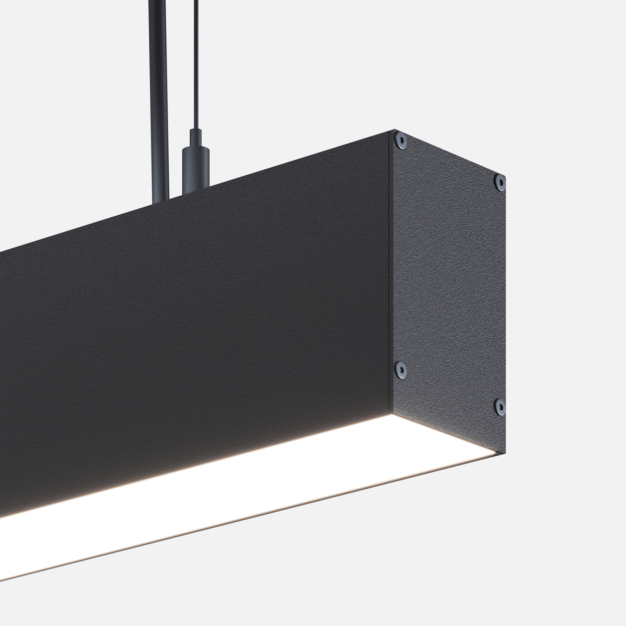 Luminarias Skyled colgantes Luz Negra