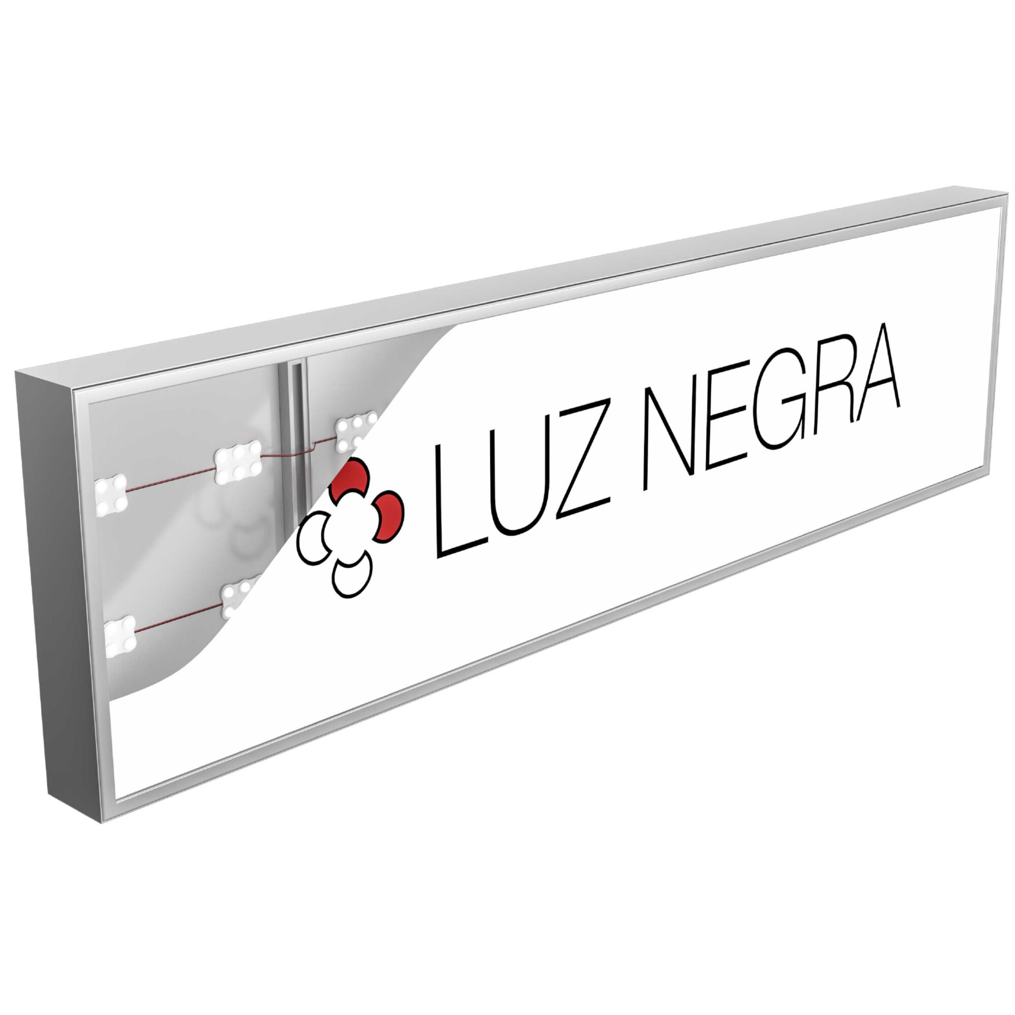 Cajas de Luz para pared y techo (12cm de profundidad) | Luz Negra