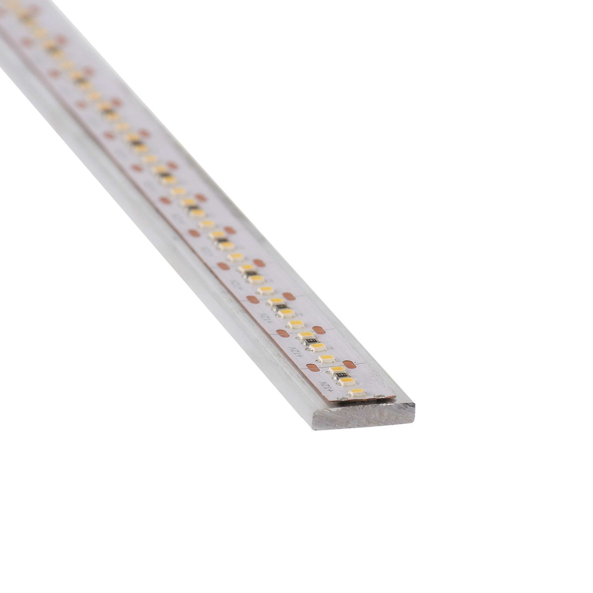 Pletina de aluminio para tiras LED (10cm) - FMAS Automatización